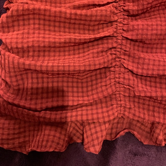 Endless Rose ruched dress- red - Picture 5 of 7